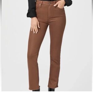 PAIGE Chocolate Brown Denim